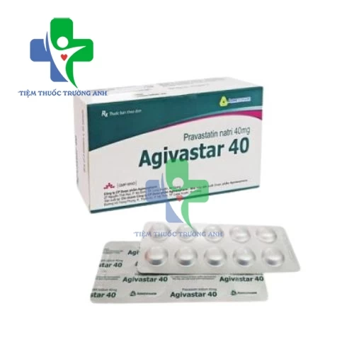 Agivastar 40 Agimexpharm - Hỗ trợ người tăng cholesterol máu